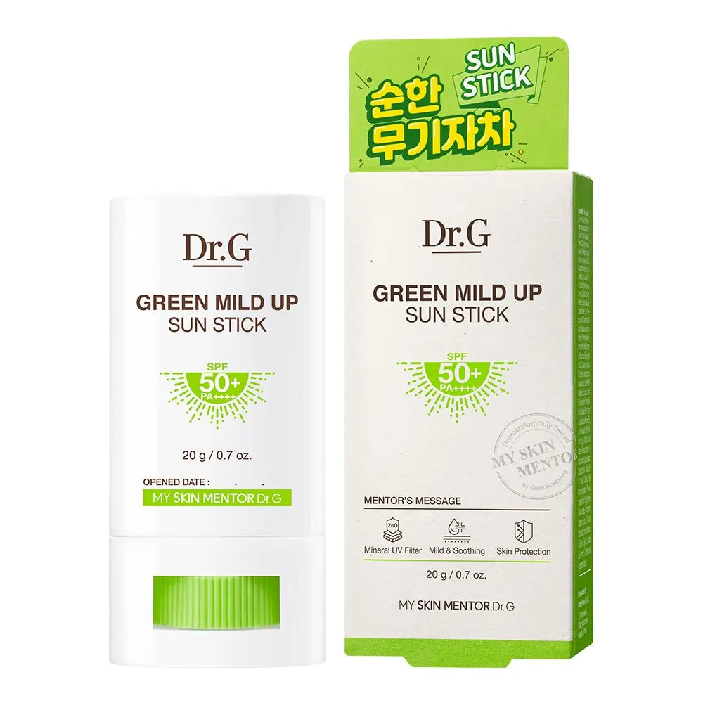 Doctor.G, Green Mild Up Sun Stick 20g - AllAboutSkinDohaQatar