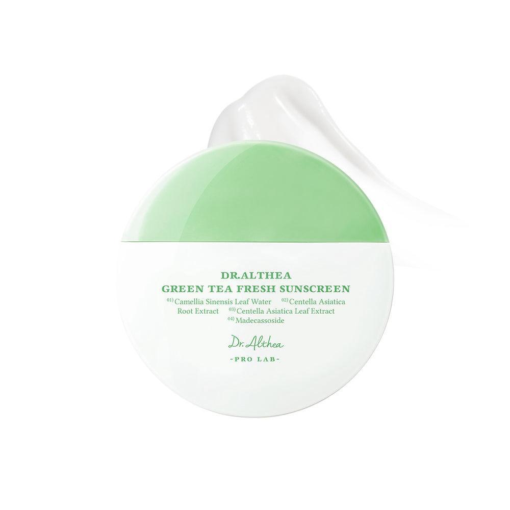 Dr. Althea, Green Tea Fresh Sunscreen 45ml, all about skin doha, skincare, qatar, beauty, cosmetics, trending, tiktok, snapchat, facebook, instagram, Perfume, reels, hightlights, followers, fyp