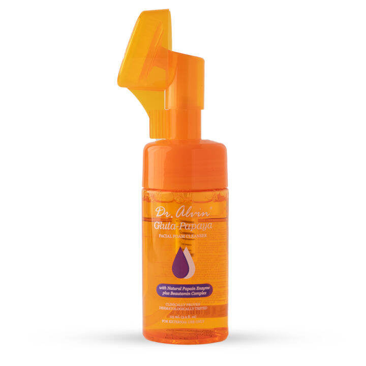 Dr. Alvin, Papaya Facial Foaming Cleanser 115ml, all about skin doha, skincare, qatar, trending, tiktok, snapchat, facebook, instagram, beauty, cosmetics.jpg