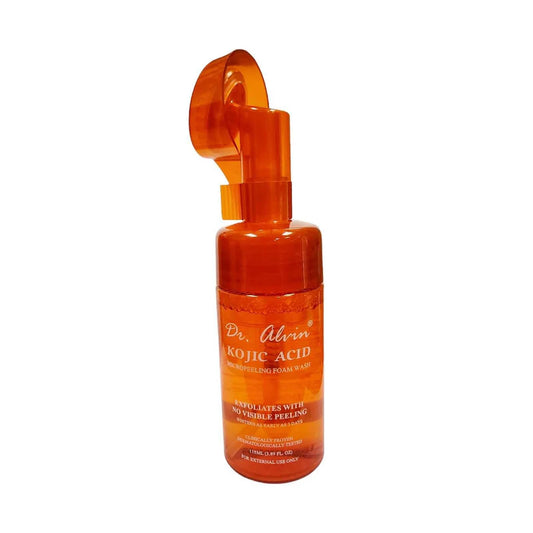 Dr. Alvin, Kojic Acid Micropeeling Foam Wash 115ml - allaboutskindoha_skincare_qatar_trending_tiktok_snapchat_facebook_instagram_beauty_cosmetics