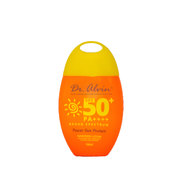Dr.Alvin, Power Sun Protect Sunscreen Lotion SPF50, all about skin doha, skincare, qatar, trending, tiktok, snapchat, facebook, instagram, beauty, cosmetics