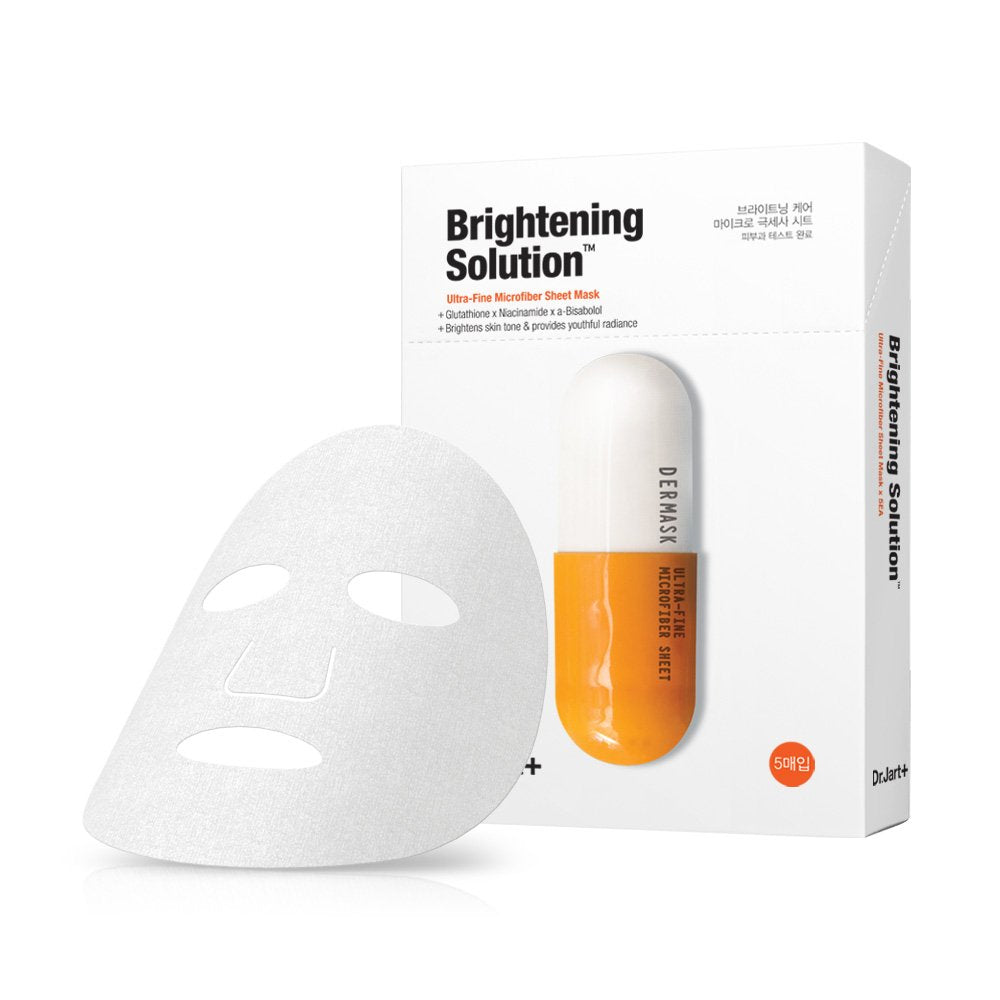 Dr. Jart+, Dermask Micro Jet Brightening Solution 5 sheets - AllAboutSkinDohaQatar