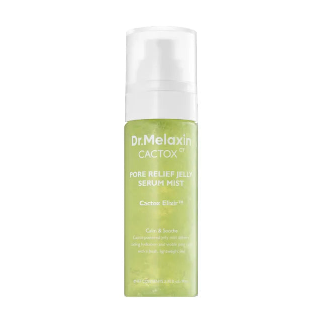 Dr. Melaxin, Cactox Pore Relief Jelly Serum Mist 80ml, all about skin doha, skincare, qatar, beauty, cosmetics, trending, tiktok, snapchat, facebook, instagram, Perfume, reels, hightlights, followers