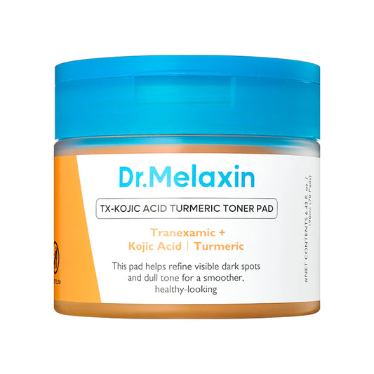 Buy Dr.Melaxin TX Kojic Acid Turmeric Toner Pad 70 Pads Online in Qatar