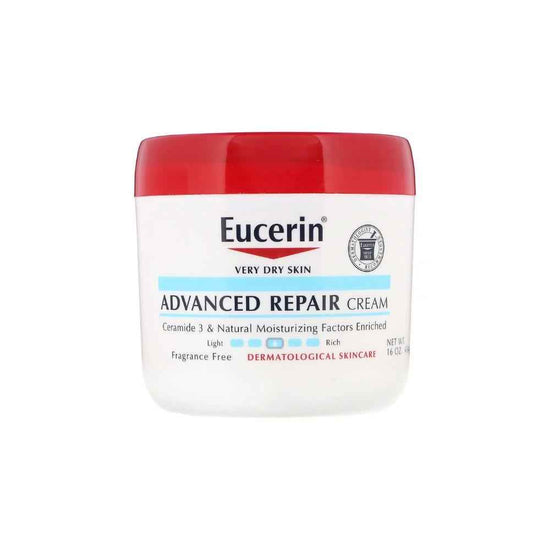 Buy Eucerin, Advanced Repair Cream for Very Dry Skin Fragrance Free 454g Online in Qatar