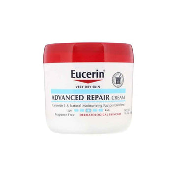 Buy Eucerin, Advanced Repair Cream for Very Dry Skin Fragrance Free 454g Online in Qatar