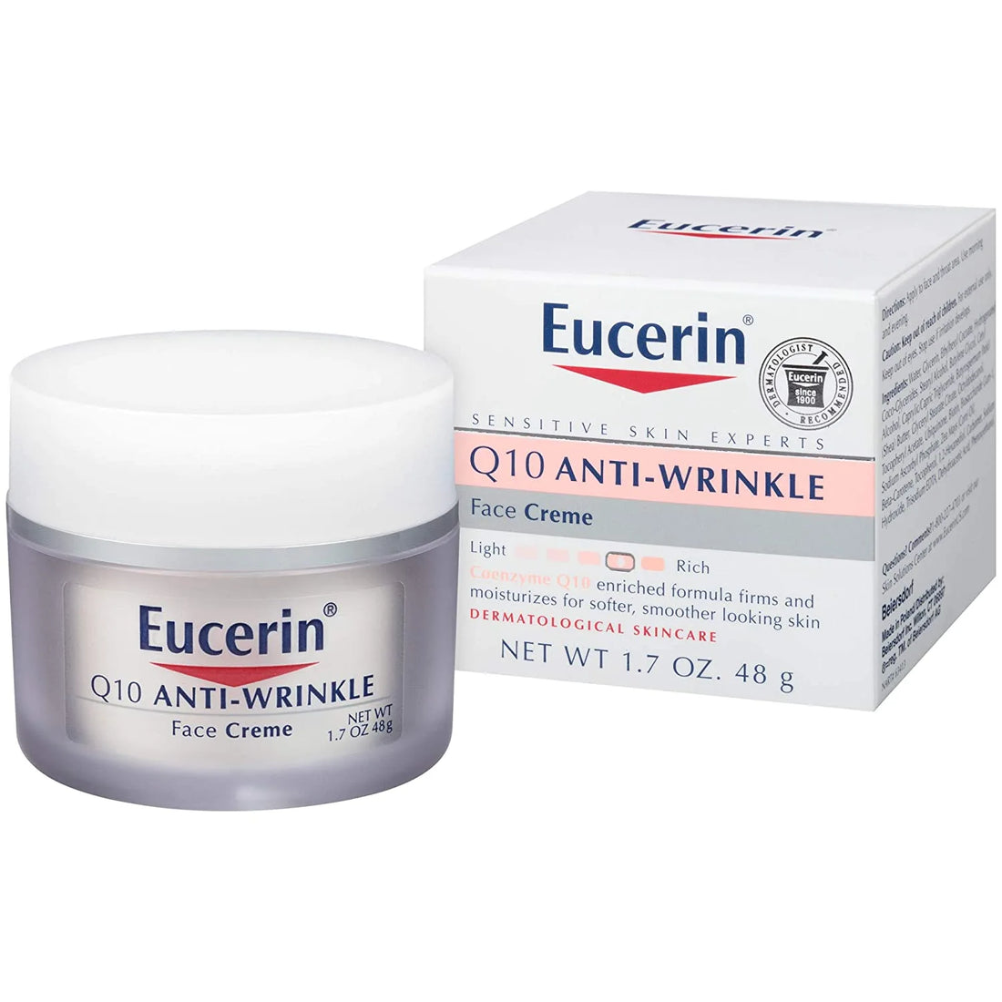 Buy Eucerin, Q10 Anti Wrinkle Face Cream 48g Online in Qatar