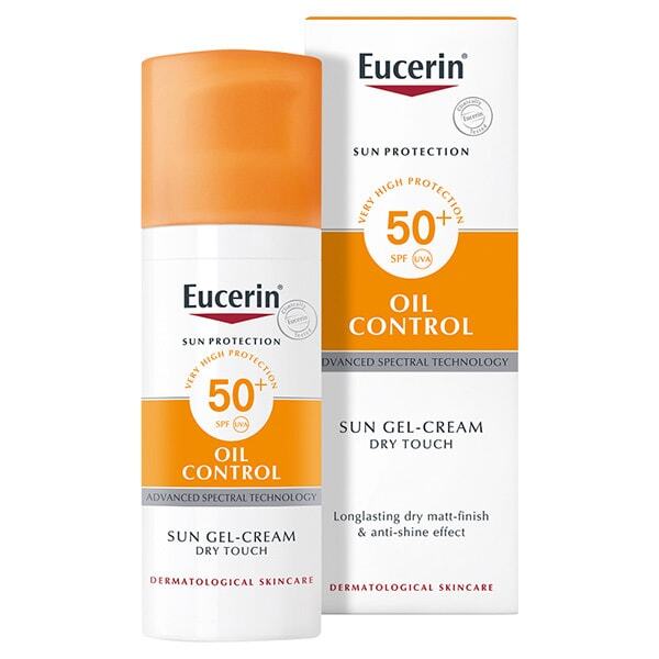 Buy Eucerin, Sun Oil Control Gel Cream Dry Touch SPF50+ 50ml Online in Qatar