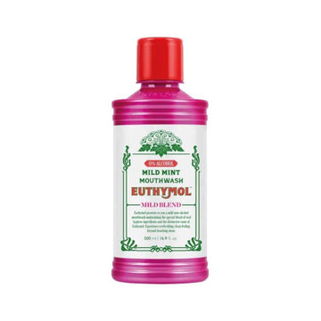 Buy Euthymol, Mild Mint Mouthwash 500ml online at the best price in Qatar