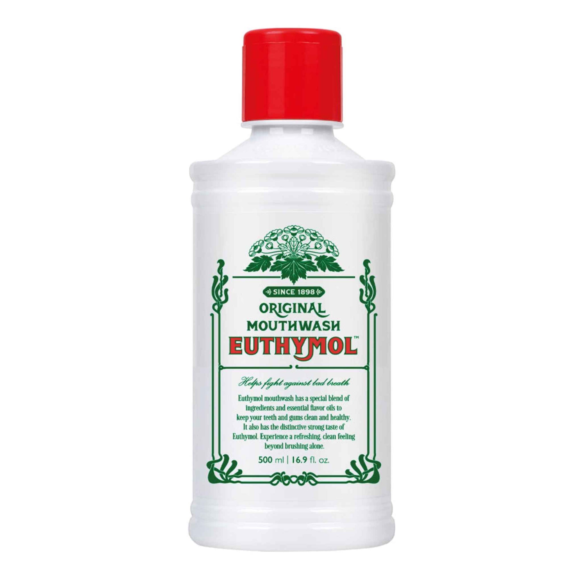 Buy Euthymol, Original Mouthwash 500ml online at the best price in Qatar