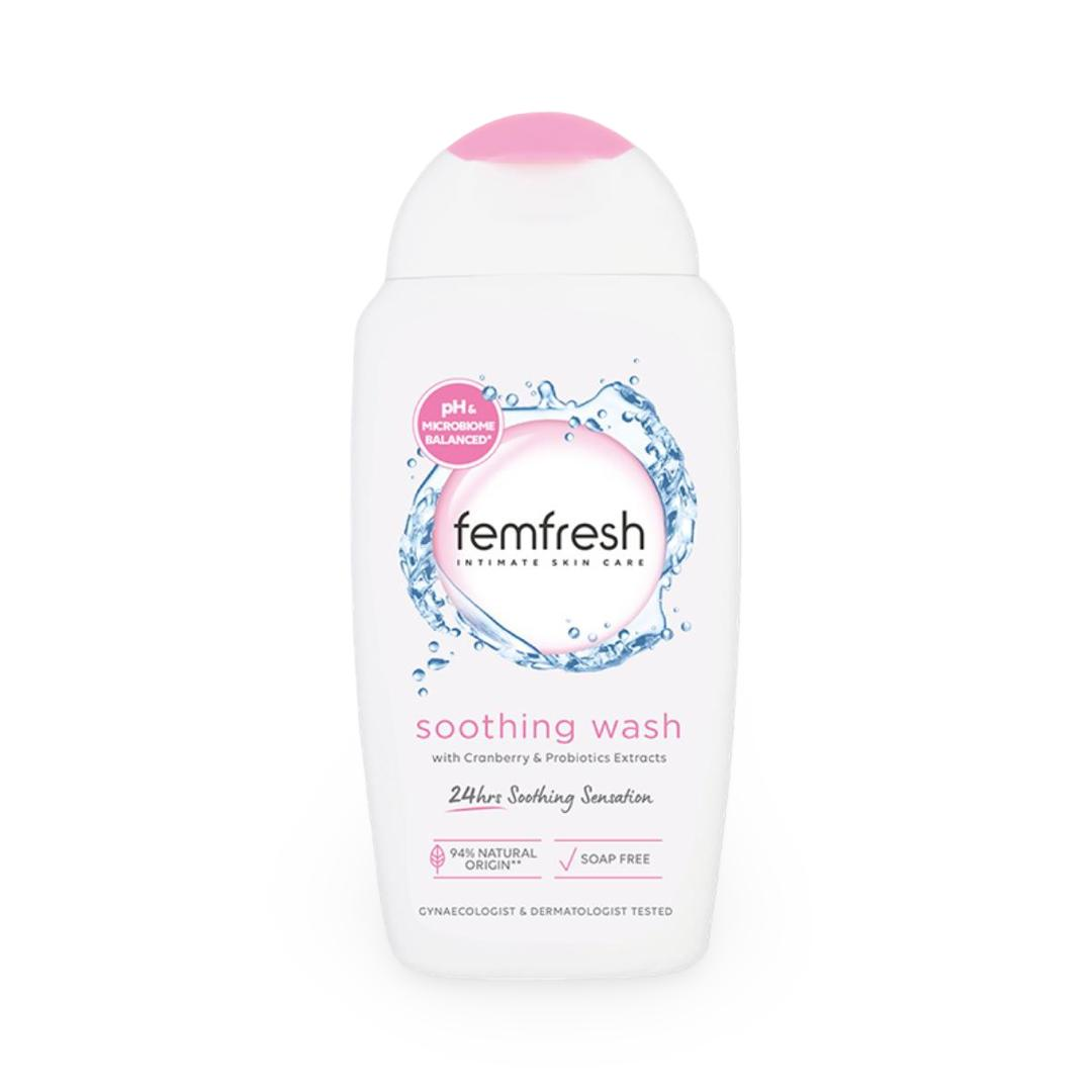 Femfresh, Soothing Wash Ph & Microbiome Balanced 250ml
