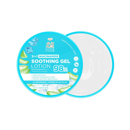 Fresh Skinlab, Jeju Aloe Ice 3 In 1 Niacinamide Soothing Gel Lotion 300ml