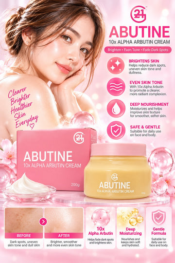 G21, Abutine 10x ALpha Arbutin Cream 200g