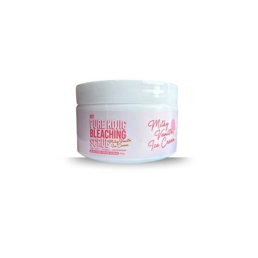 G21, Pure Kojic Bleaching Scrub Milky Vanilla Ice Cream 300g