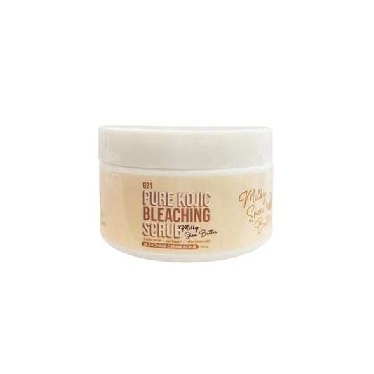 Buy G21, Pure Kojic Bleaching Scrub Milky Shea Butter 300g online in Qatar