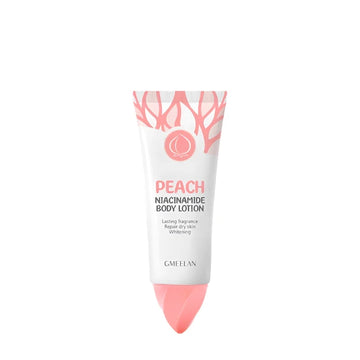GMEELAN, Peach Niacinamide Body Lotion 100g, all about skin doha, skincare, qatar, beauty, cosmetics, trending, tiktok, snapchat, facebook, instagram, Perfume