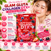 Precious Skin, Thailand Glam Gluta Collagen DTX+ Plus Mixed Berry Drink 30 Sachets