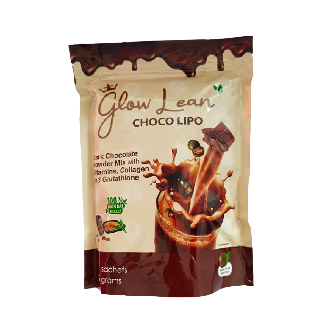 Glow Lean, Choco Lipo 2sachets - allaboutskin-doha-qatar