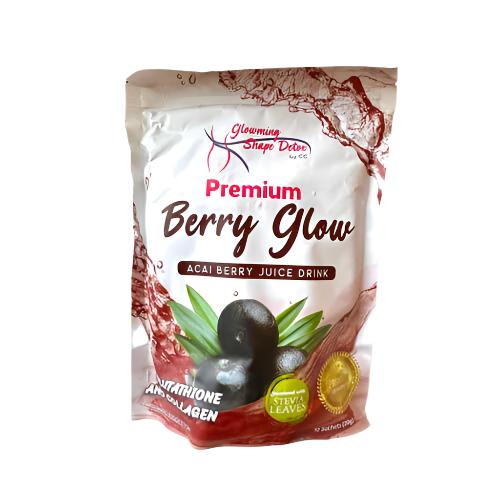 Buy Glowming Shape Detox, Premium Berry Glow Acai Berry Juice Drink 10 Sachets Online in Qatar