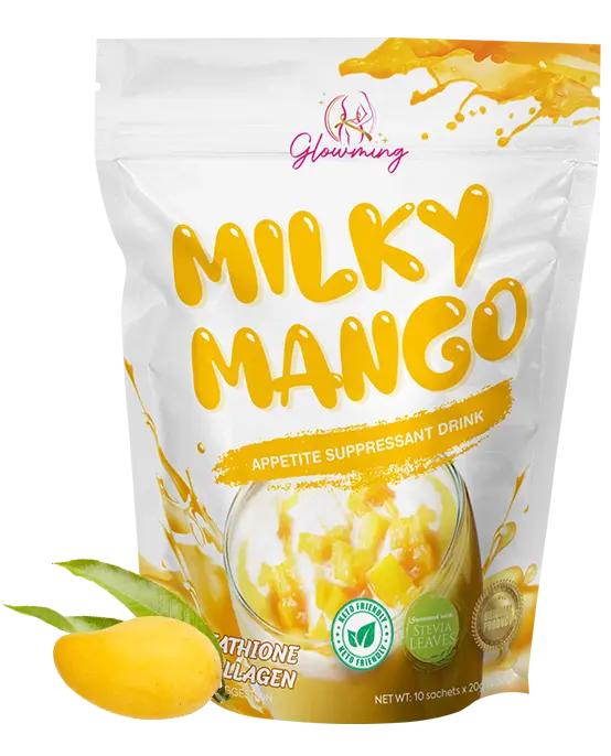 Buy Glowming Shape, Milky Mango Appetite Suppressant Drink 210g 10 Sachets Online in Qatar