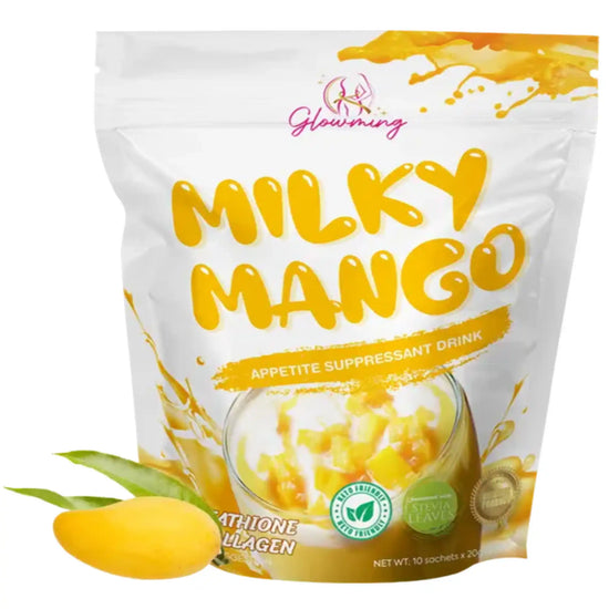 Buy Glowming Shape, Milky Mango Appetite Suppressant Drink 210g 10 Sachets Online in Qatar