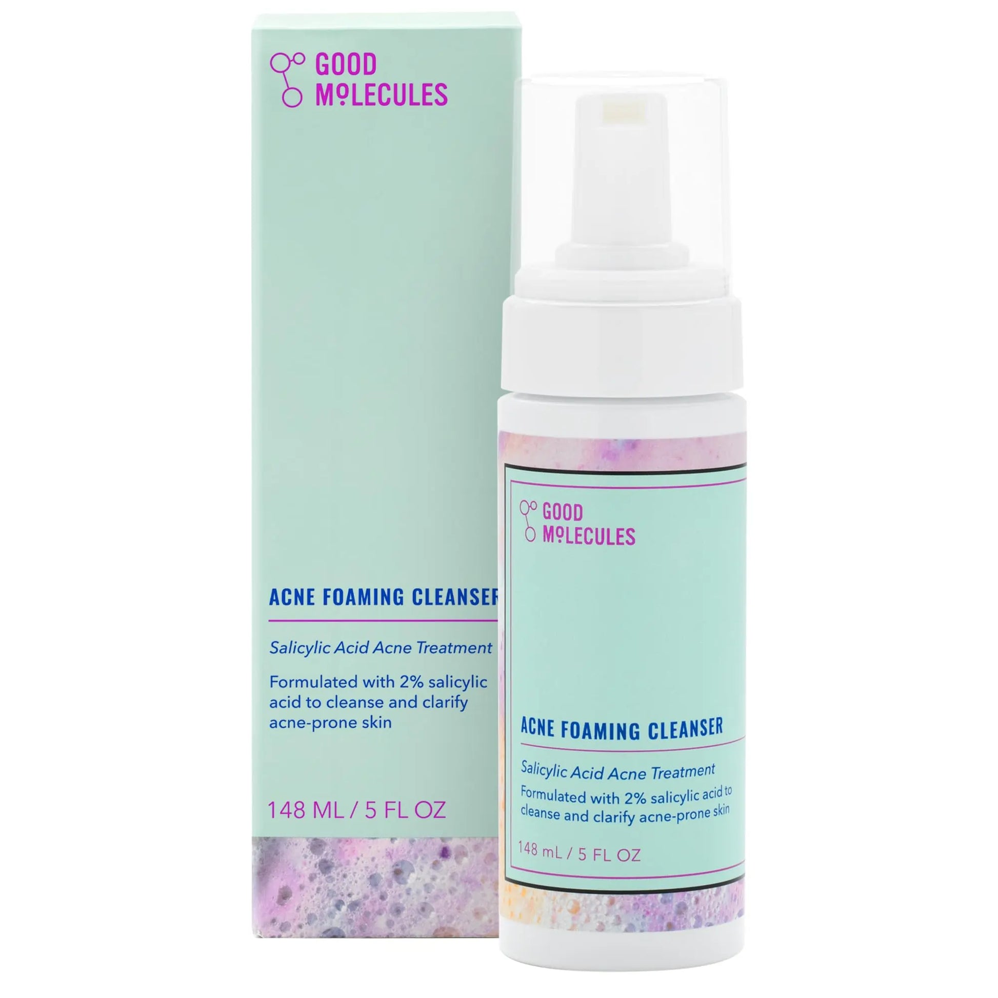 Good Molecules, Acne Foaming Cleanser 148ml - AllAboutSkinDohaQatar