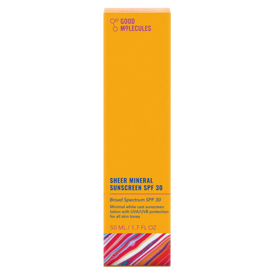 Good Molecules, Sheer Mineral Sunscreen SPF 30 50ml Near Expiry - AllAboutSkinDohaQatar