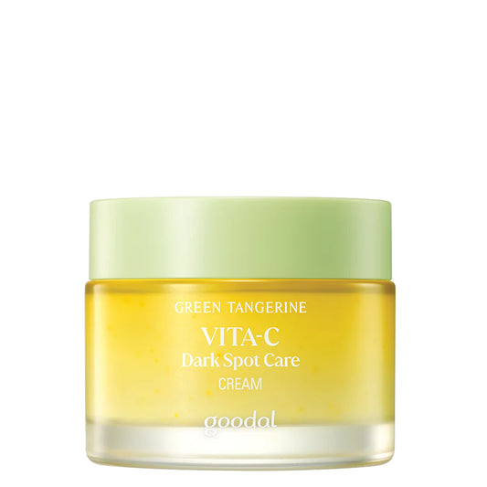 Goodal, Green Tangerine Vita C Dark Spot Care Cream 50ml All About Skin Doha Qatar 
