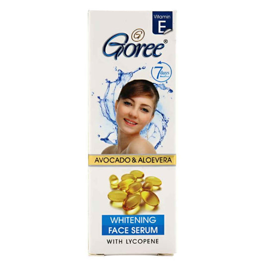 Buy Goree, Avocado and Aloe Vera Whitening Face Serum with Lycopene 30ml Online in Qatar