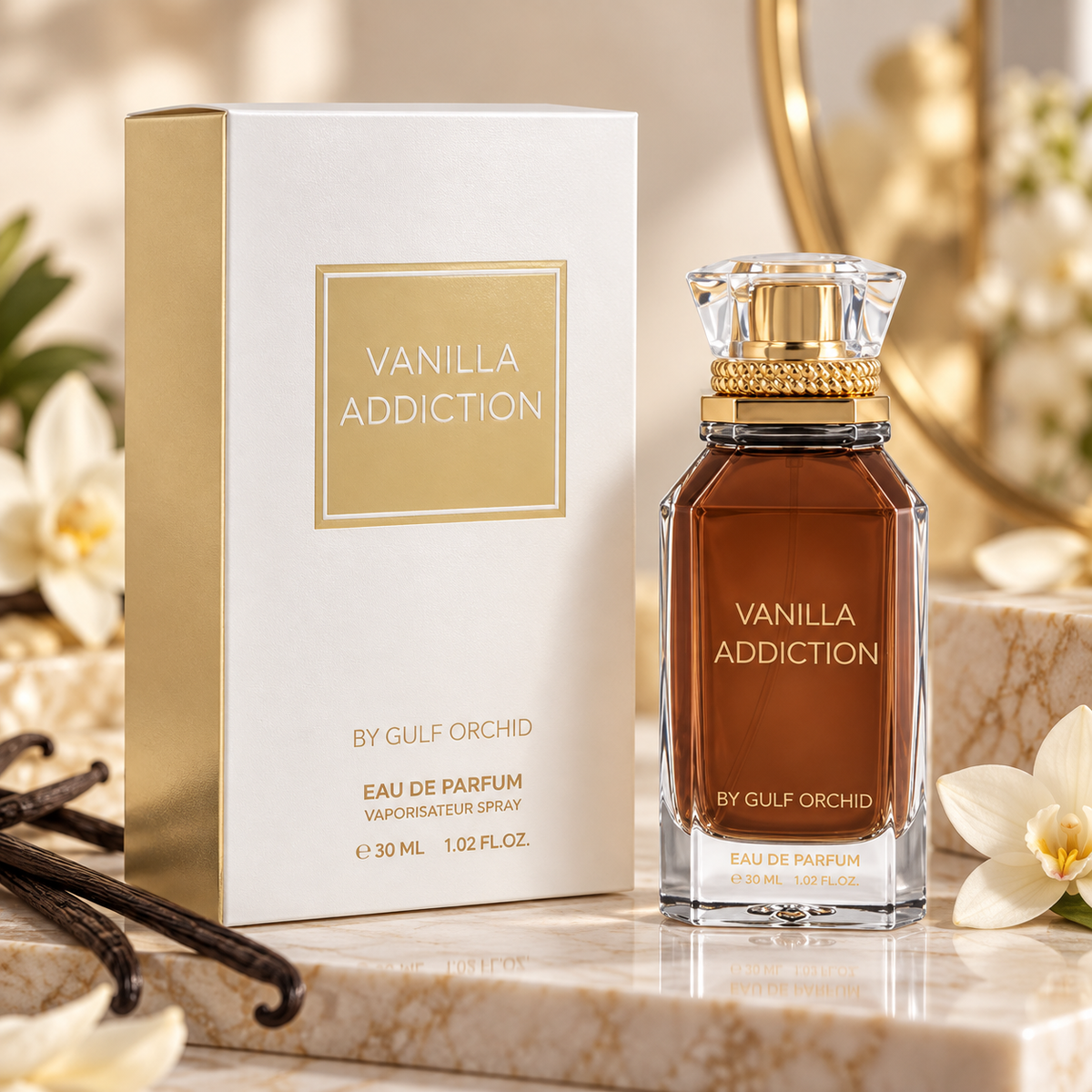 Gulf Orchid, Vanilla Addiction EDP 100ml, allaboutskindoha, perfume