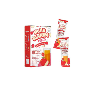 Buy HELLO BLOOM GLOW, Red Apple Iced Tea 18gx10 Sachets Online in Qatar