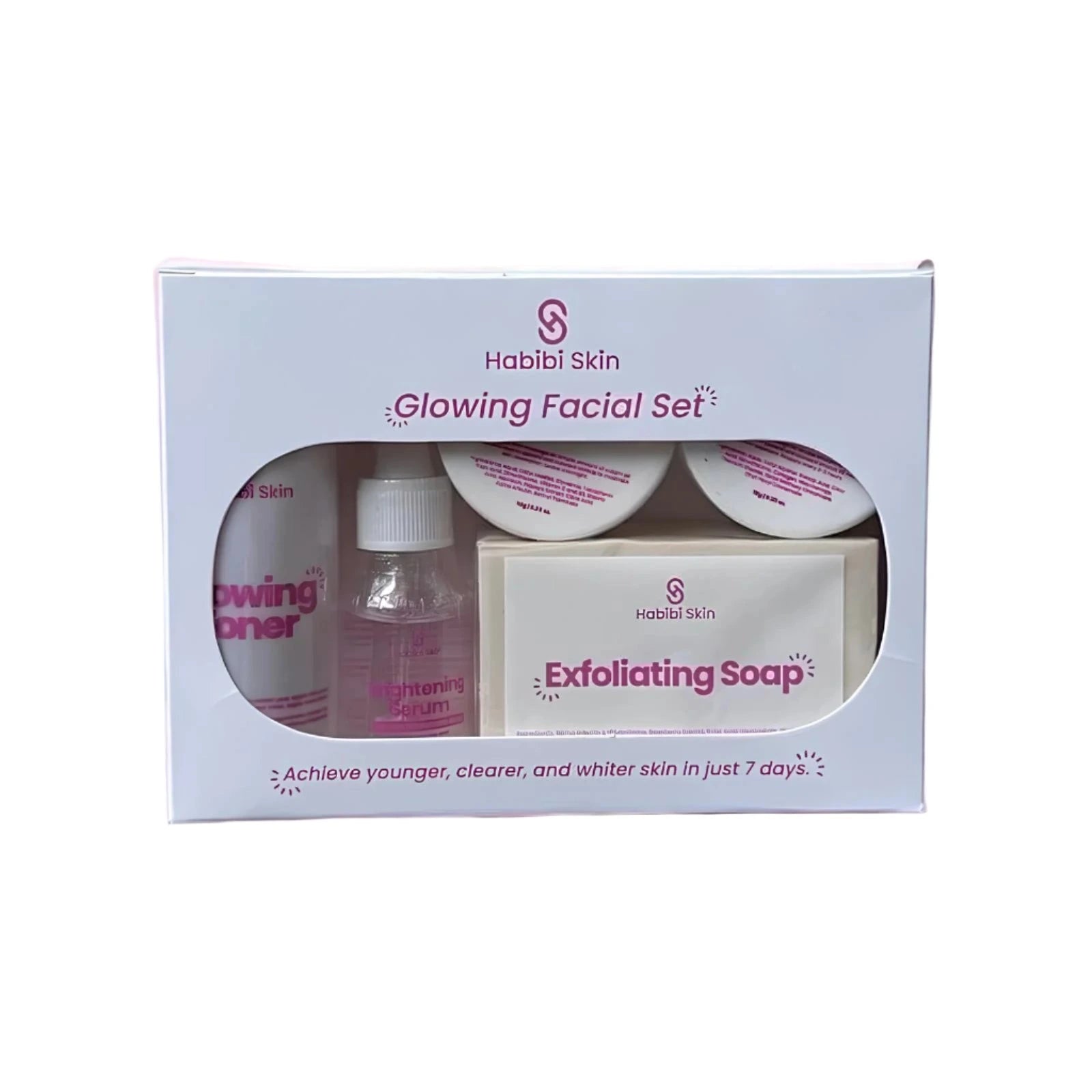 Buy Habibi Skin Essential, Glowing Facial Set Online in Qatar