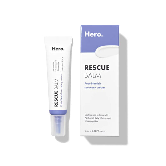 Hero Cosmetics, Rescue Balm Post-Blemish Recovery Cream 15ml