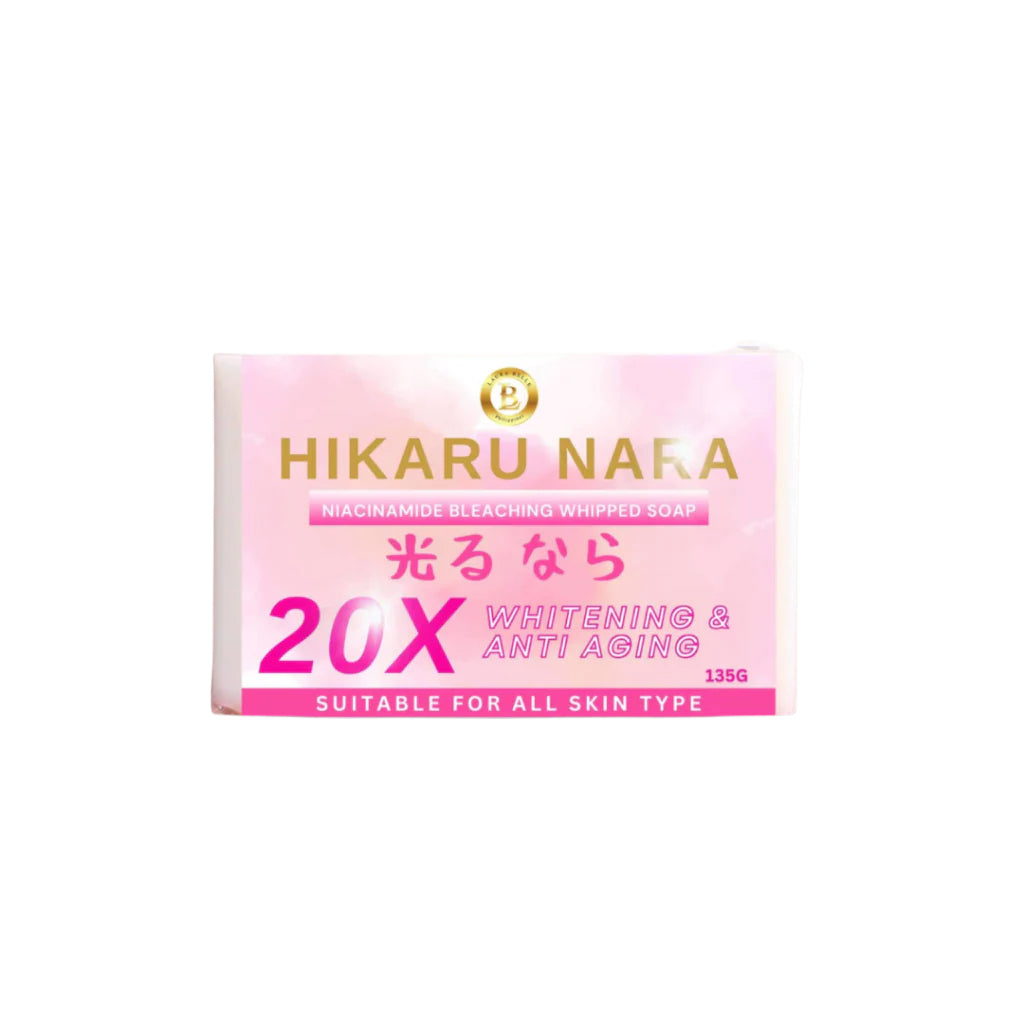 Hikaru Nara, Niacinamide Bleaching Whipped Soap 135g, all about skin doha, skincare, qatar, beauty, cosmetics, trending, tiktok, snapchat, facebook, instagram, Perfume, skincareroutine