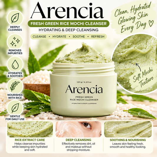 Arencia, Fresh Green Cleanser 120g