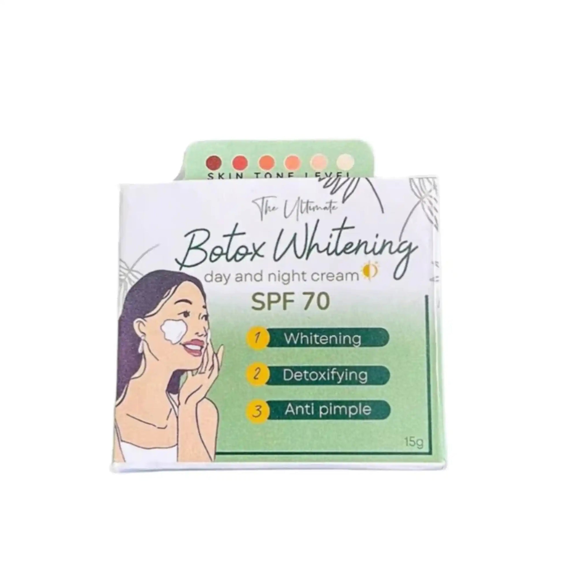 Buy Dr. Blem, The Ultimate Botox Whitening Day and Night Cream SPF70 15g Online in Qatar
