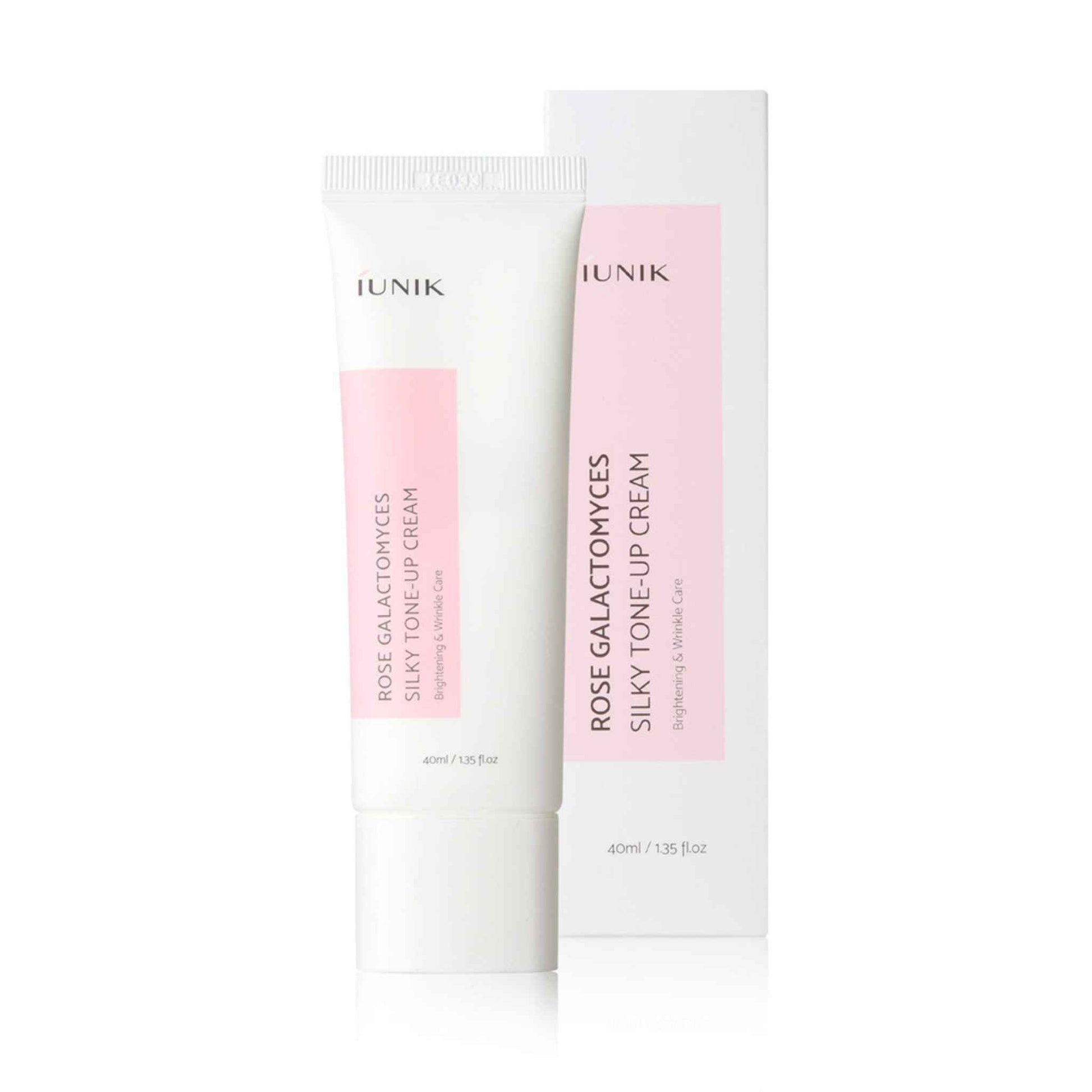 Buy IUNIK, Rose Galactomyces Silky Tone Up Cream 40ml online in Qatar