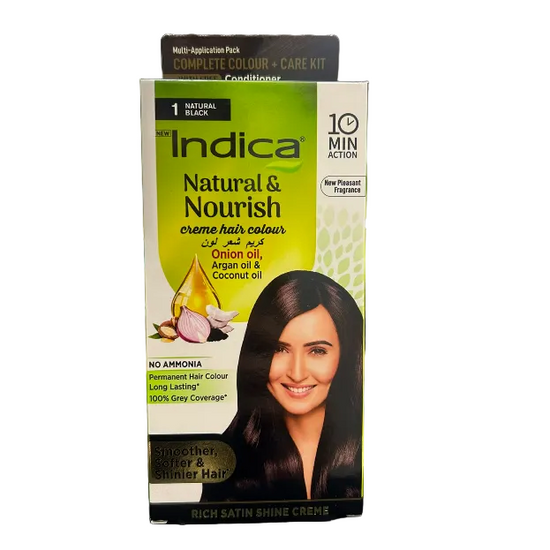Indica, Natural & Nourish Creme Hair Colour Multi Application Pack, 
all about skin doha, skincare, qatar, beauty, cosmetics, trending, tiktok, snapchat, facebook, instagram, Perfume, reels, hightlights, followers