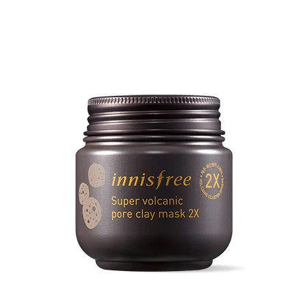 Buy Innisfree, Super Volcanic Pore Clay Mask 2X 100mL Online in Qatar