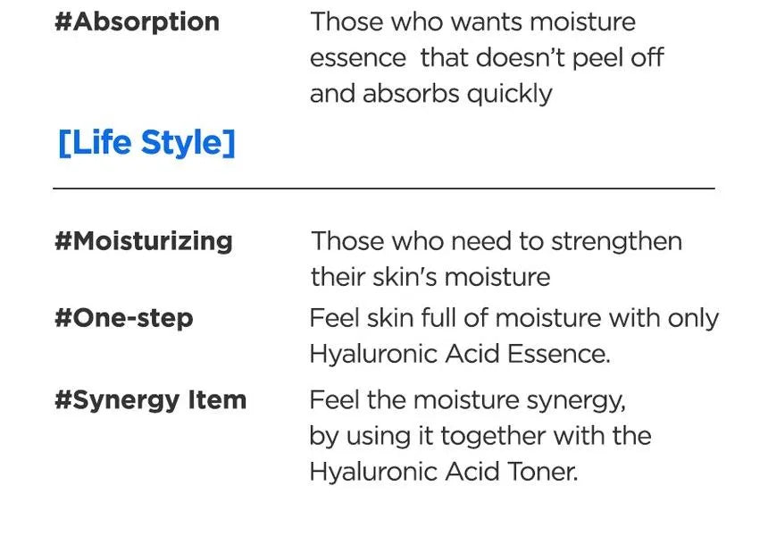 Isntree, Hyaluronic Acid Water Essence 50ml