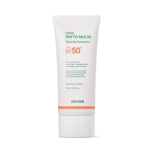Buy JAYJUN, Okra Phyto Mucin Tone Up Sun Cream 100ml Online in Qatar