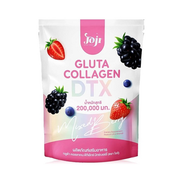 JOJI, Gluta Collagen DTX Fiber Detox Anti-Aging Radiant Slim Mix Berry 10sachets, all about skin doha, skincare, qatar, beauty, cosmetics, trending, tiktok, snapchat, facebook, instagram, Perfume, reels, hightlights, followers