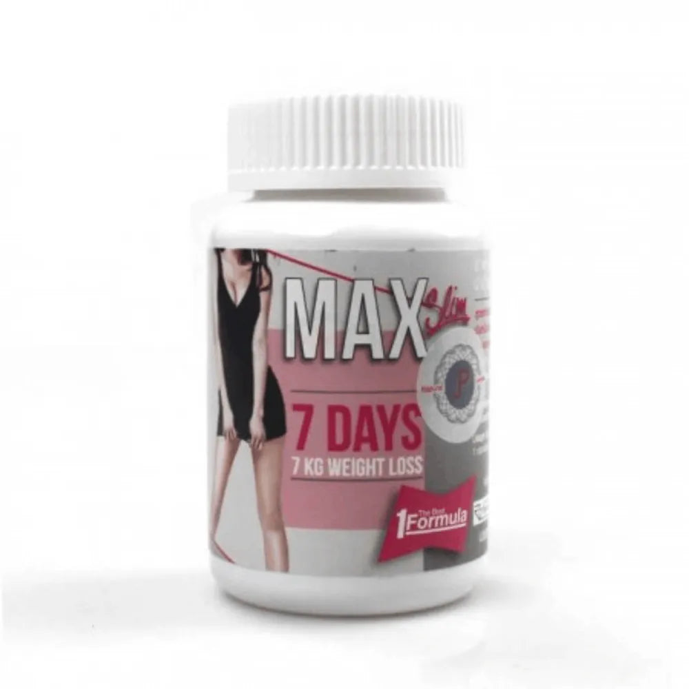 Buy JP Natural Cosmetics, Max Slim 7days 30capsules Online in Qatar