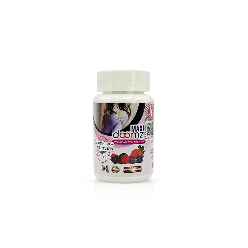 Buy JP Natural Cosmetics, Maxi Doomz Glutathione 30Capsules Online in Qatar