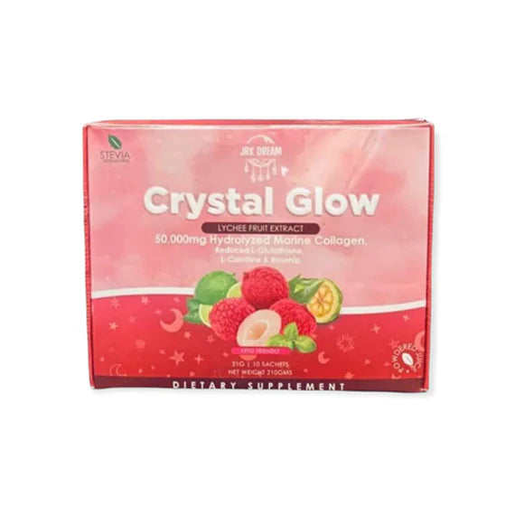 Buy JRK DREAM, Crystal Glow Lychee 10Sachets Online in Qatar