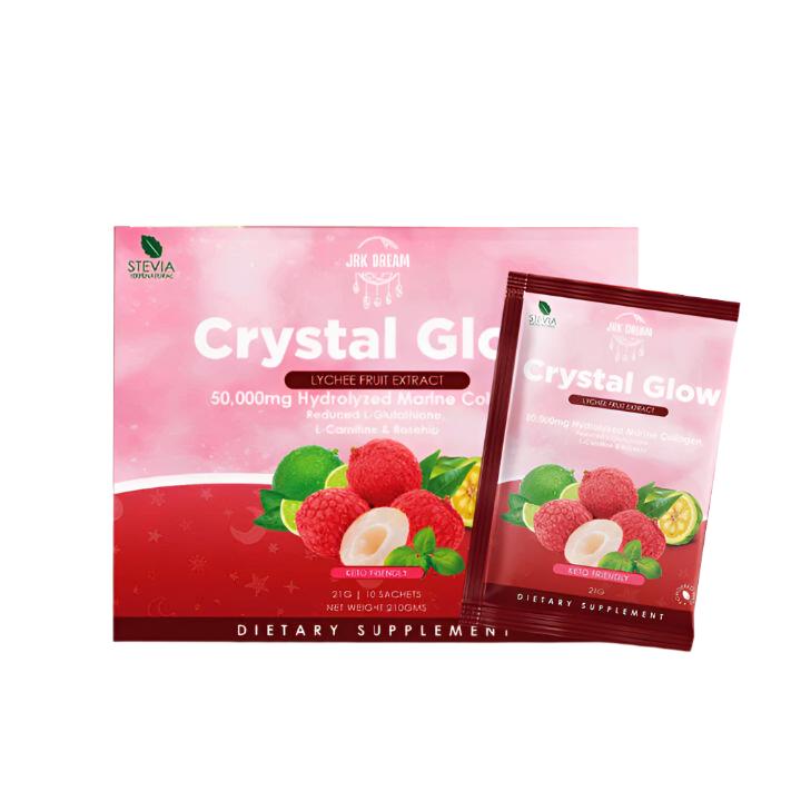 Buy JRK DREAM, Crystal Glow Lychee 10Sachets Online in Qatar