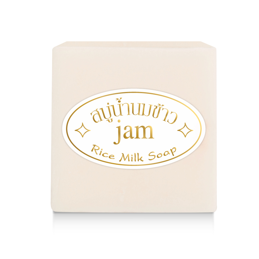 Jam, Rice Milk Soap Gluta + Collagen 65g, all about skin doha, skincare, qatar, beauty, cosmetics, trending, tiktok, snapchat, facebook, instagram, Perfume, reels, hightlights, followers, fyp
