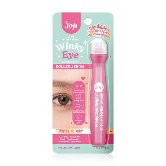 Buy JOJI, Secret Young Winky Eye Bright & Firm Roller Serum 15ml Online in Qatar