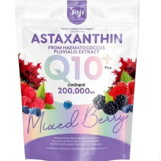 Joji, Astaxanthin Q10+ Mixed Berry Dietary Supplement 10 Sachets