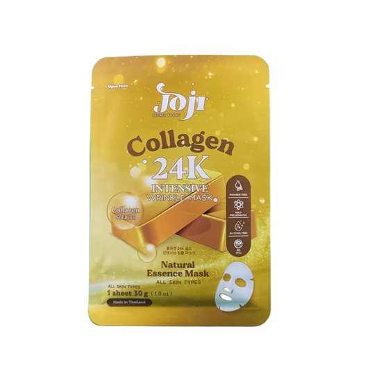 Joji Secret Young, Collagen 24K Intensive Wrinkle Mask 30g, all about skin doha, skincare, qatar, beauty, cosmetics, trending, tiktok, snapchat, facebook, instagram, Perfume, reels, hightlights, followers, fyp